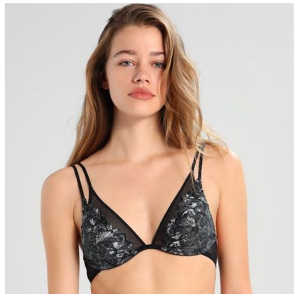 NWT Free People Intimately FP Raina Lace Bra 34D - Picture 1 of 7